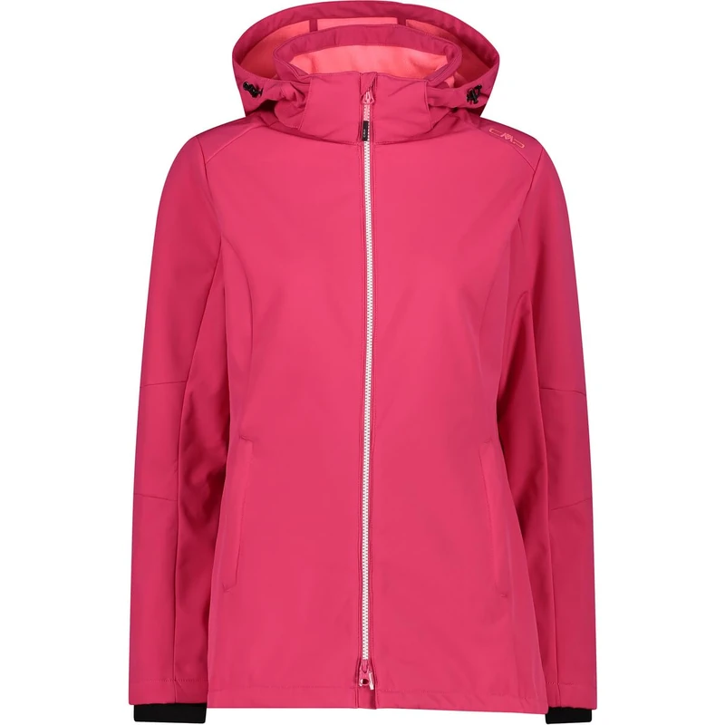 CMP - Woman Jacket Zip Hood, Fuchsia, M