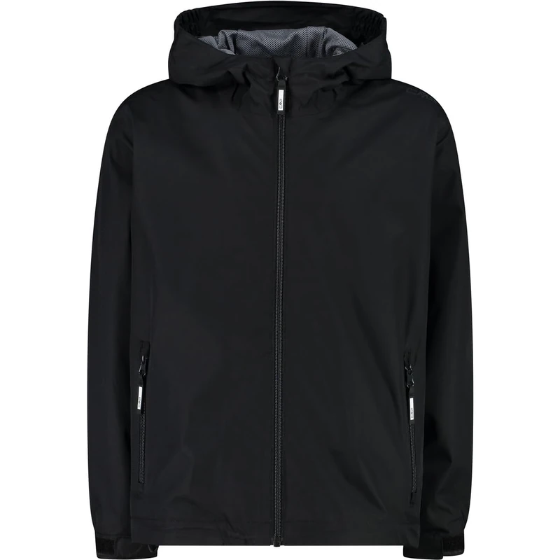 CMP - Kid Jacket Fix Hood, Black, 176