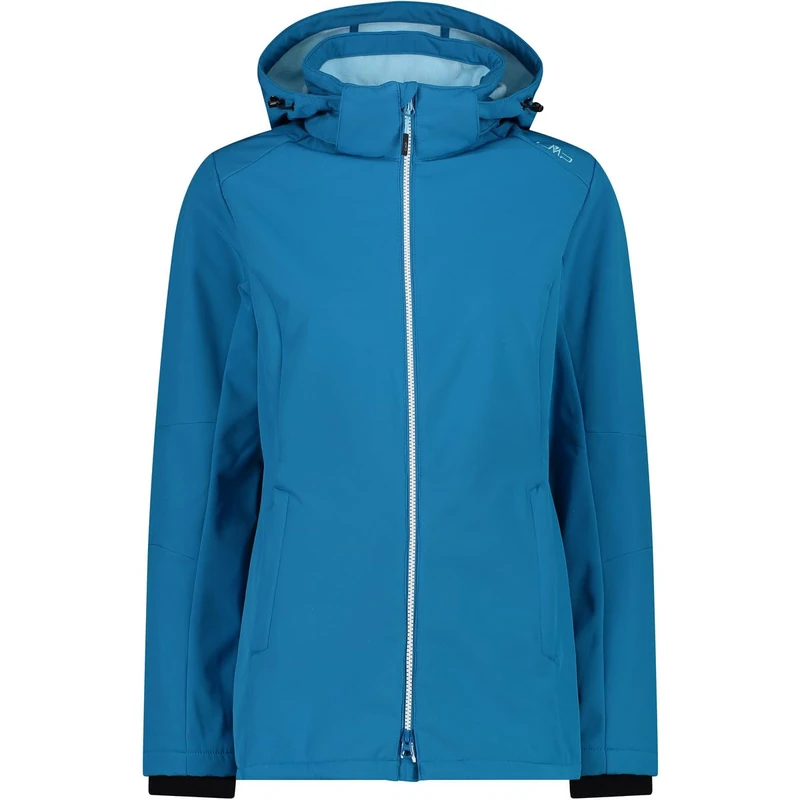 CMP - Woman Jacket Zip Hood, Jade, L