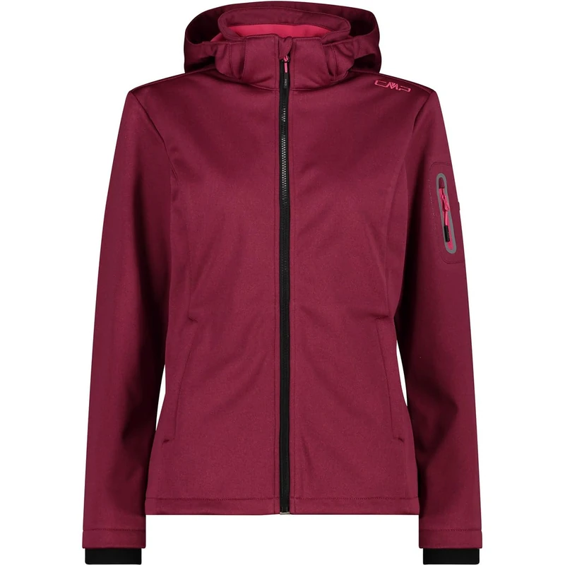 CMP - Woman Jacket Zip Hood, Anemone Mel., L