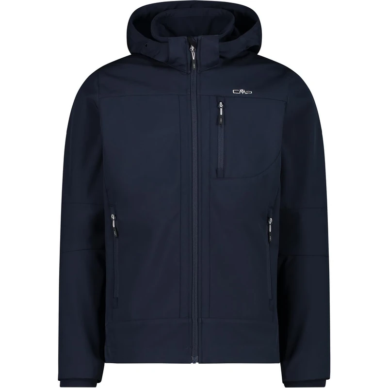CMP - Man Jacket Zip Hood, B.Blue-Ice, 56