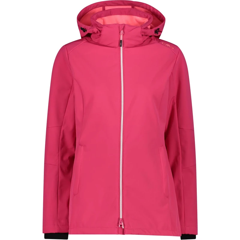 CMP - Woman Jacket Zip Hood, Fuchsia, XL