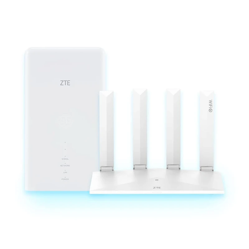 ZTE MC889 + T3000, New Gen 5G Outdoor Antenna MC889 Paired with WiFi 6 Router T3000, Strong Signal, High Performance, 5G Coverage for up to 128 Users + 2 Year Warranty