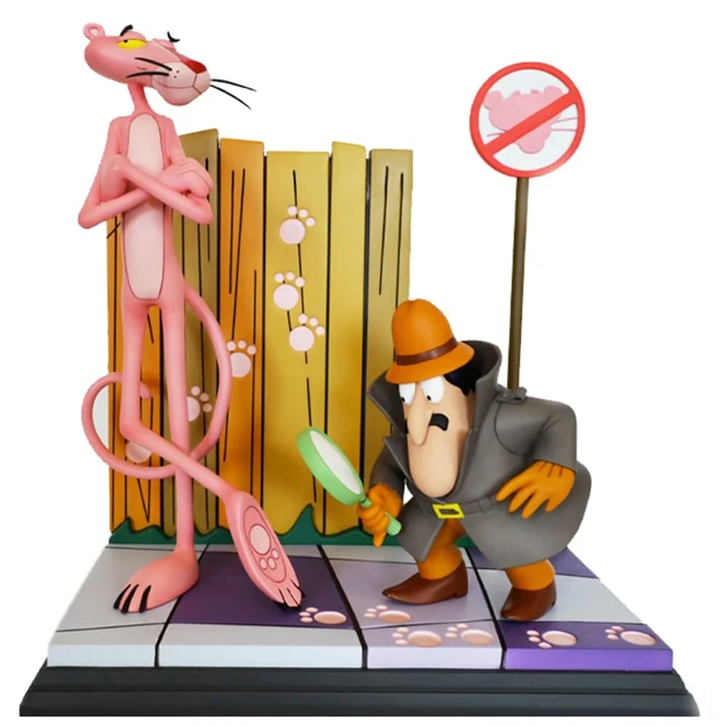 Hollywood Collectibles Group The Pink Panther (Film, 1963) 41 cm Pink Panther & The Inspector - Image 1