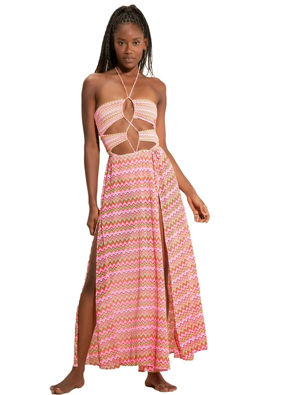 Maaji Women's Long Dress, Multicolor, M