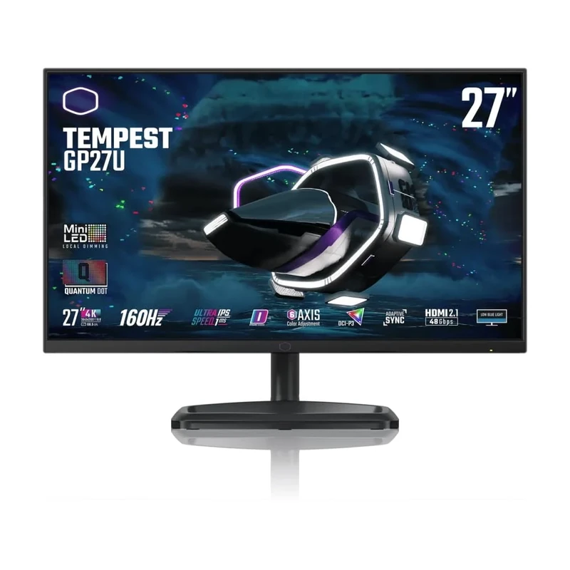 Cooler Master Tempest GP27U 27" Widescreen IPS Black Multimedia Monitor (3840x2160/1ms/2xHDMI/DisplayPort/USB-C/4K)