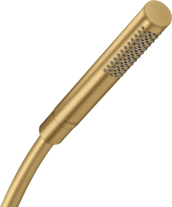 Hansgrohe Axor 1jet hand shower; color: Brushed Gold Optic