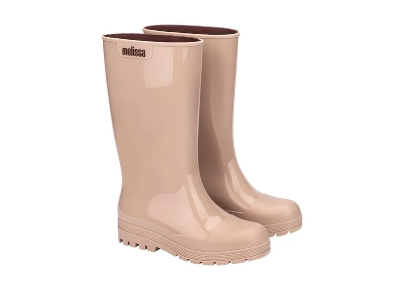 Melissa Welly AD, Women's Rain Boots, 38 EU, beige, 6 UK