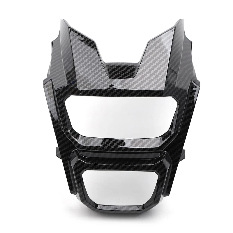 Minho Motorcycle Carbon Fibre Headlight Cover Fit For Honda Grom Msx125 SF 2016-2020 Fairings Kit Parts