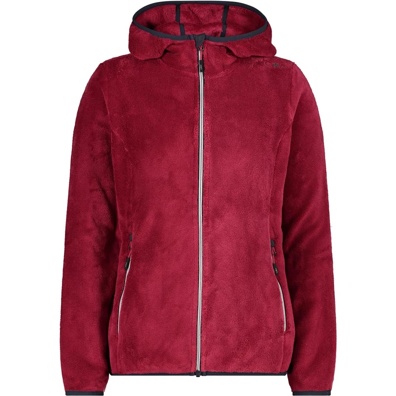 CMP - Woman Jacket Fix Hood, Anemone, XS