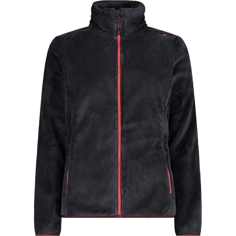 CMP - Woman Jacket, Anthracite-Burgundy, S