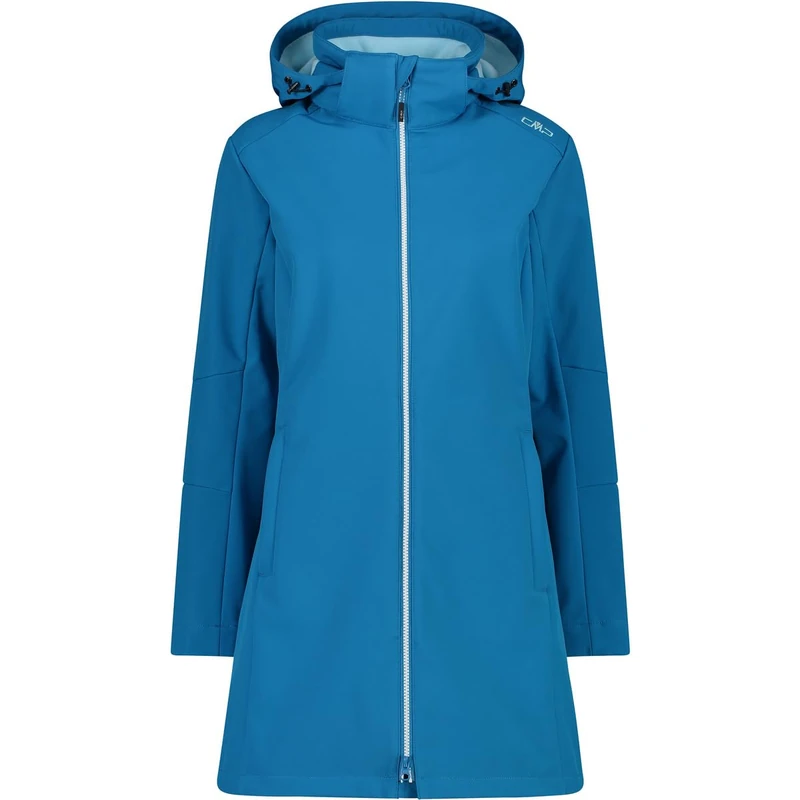 CMP - Woman Parka Zip Hood, Jade, M