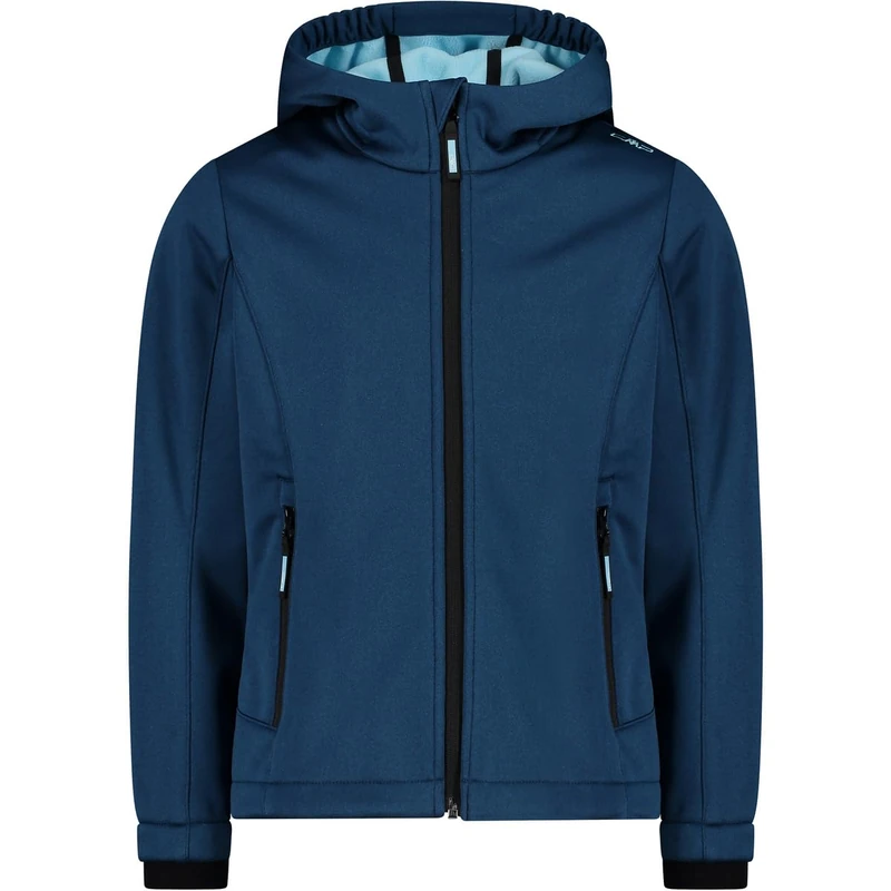 CMP Kid G Jacket Fix Hood - Majolica Mel., Size 128