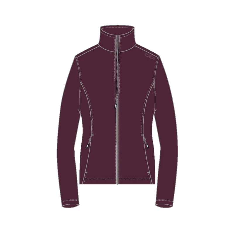 CMP - Woman Jacket, Burgundy, XXXL