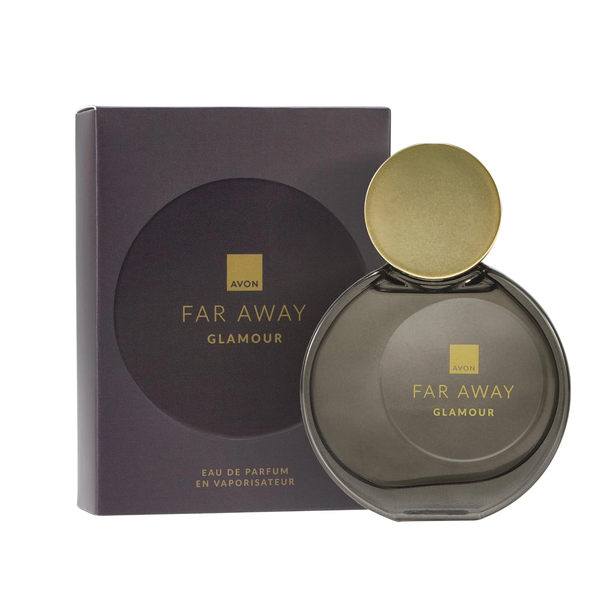 Avon Far Away Glamour Eau De Parfum 50ml, Oriental and Woody Notes, Long Lasting Scent, Perfect for Any Occasion, Cruelty Free