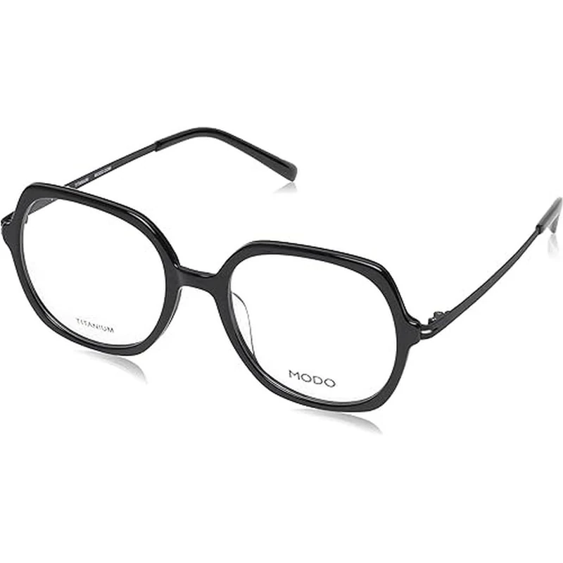 MODO & ECO 4563 Glasses, Black, 51 for Women, Black, UK 36