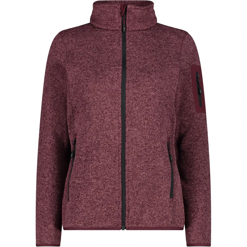 CMP - Woman Jacket, Burgundy-Anthracite, XXS