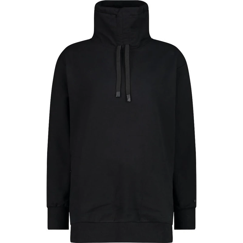 CMP - Woman Maxi Sweat, Black, M