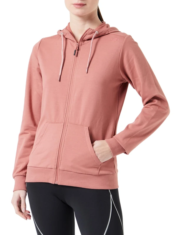 CMP - Woman Jacket Fix Hood, Quartz, XS