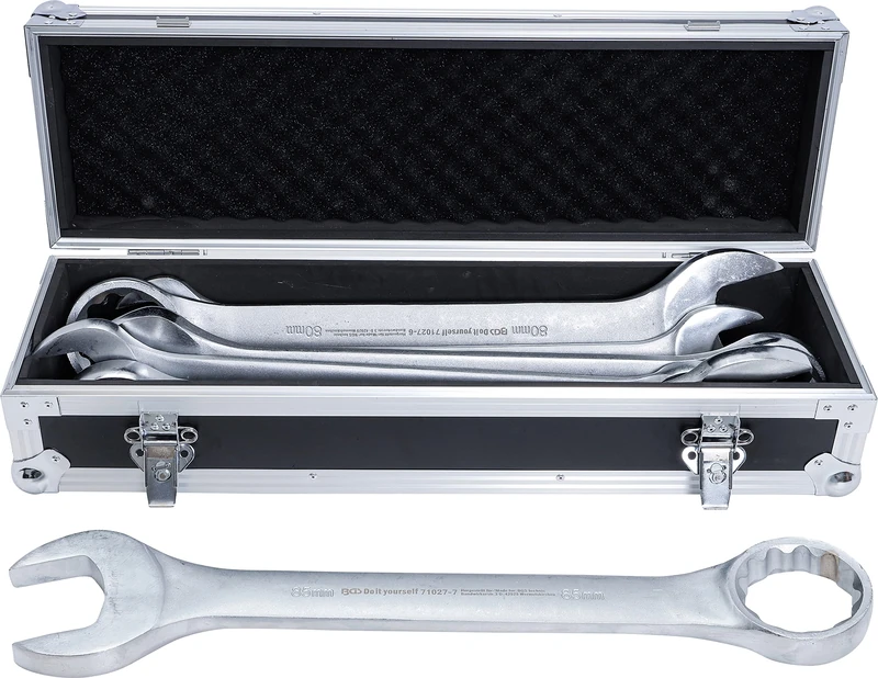 BGS Diy 71027 | Combination Spanner Set | XXL | 55 - 85 mm | 7 pcs.