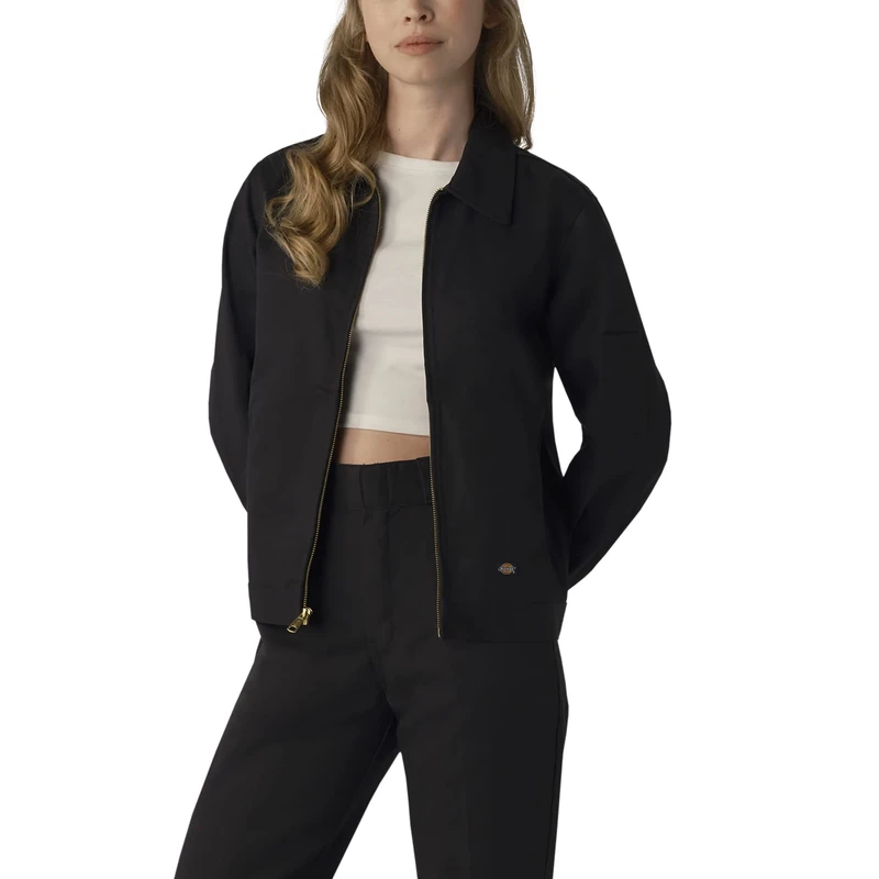 Dickies Women's Unlined Eisenhower Jacket Black, L