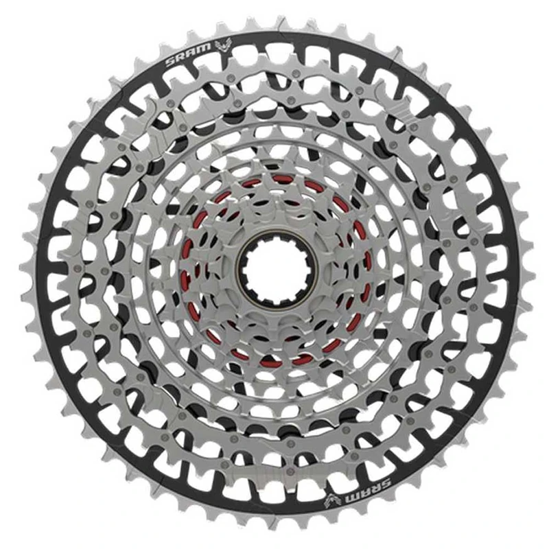 Sram Sprocket Cass XS-1297 T-Type Black, 12-f, 10-52 Teeth, XD-Body