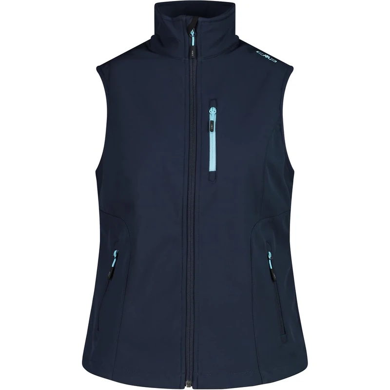 CMP - Woman Vest, B.Blue-Anise, XXXXL