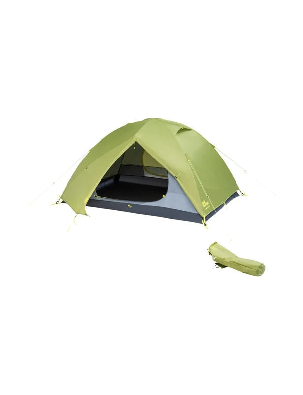 Jack Wolfskin Unisex - Adult Skyrocket Iii Dome Tent, Ginkgo Green, One Size