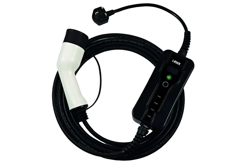 Laser 8628 EV Charging Cable - Type 2 Female to UK 3 Pin Plug 13A Single Phase