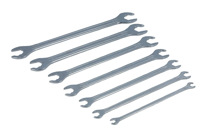 Laser 8521 Ultra Thin Ratcheting Action Spanner Set 7pc
