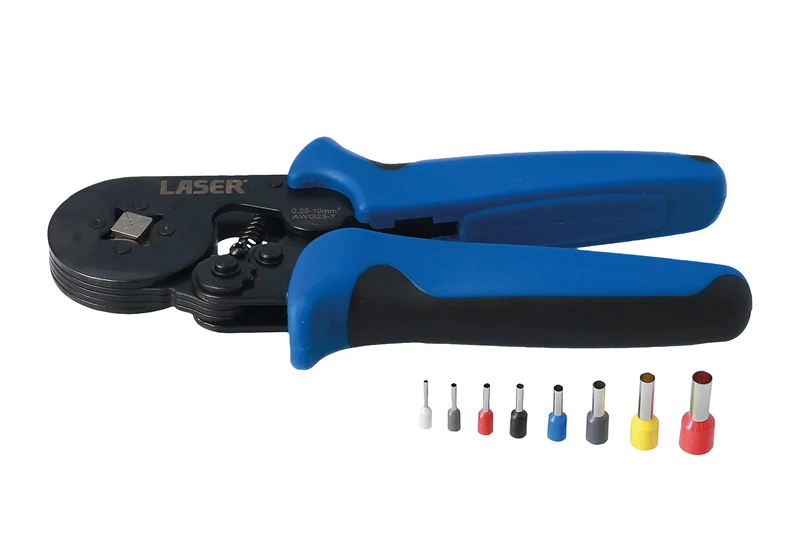 Laser 8592 Wire Ferrule Crimp Connector & Plier Set