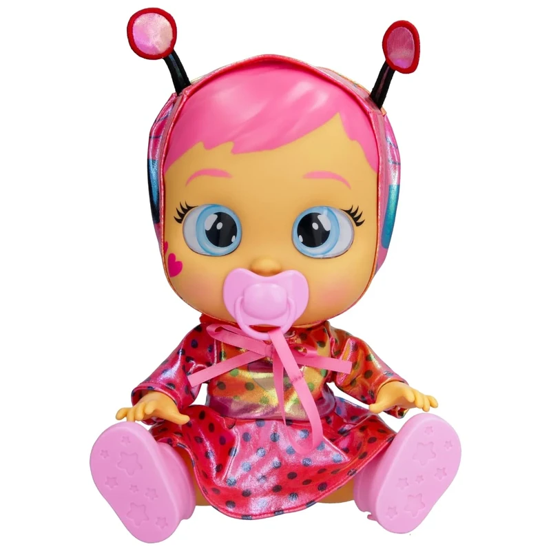 Cry Babies Stars Lady - Interactive Doll that Cries Real Tears with Extendable Outfit! Gift Toy for Children from 18 Months