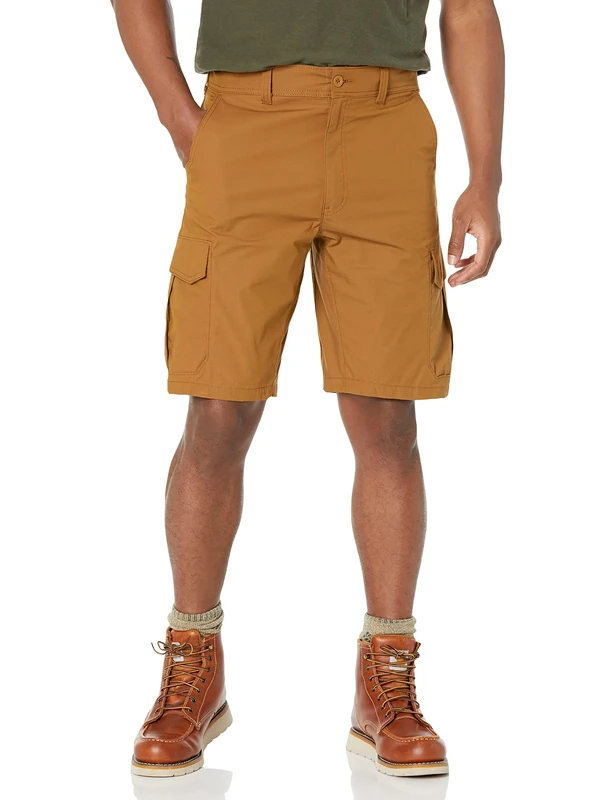 Dickies Mens Cooling Cargo Shorts, 11", Brown Duck, 32 Regular