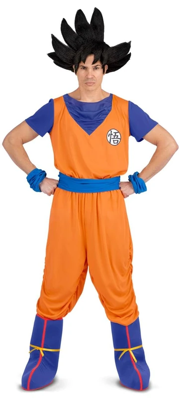 VIVING -Goku M Costume (T-shirt, sash, pants, boot covers, and armbands) (230313)