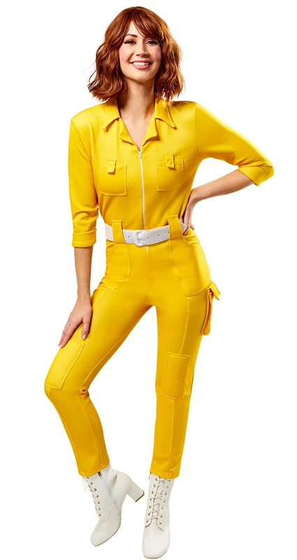 Rubies womens Teenage Mutant Ninja Turtle April O'neil Costume, As Shown, Large