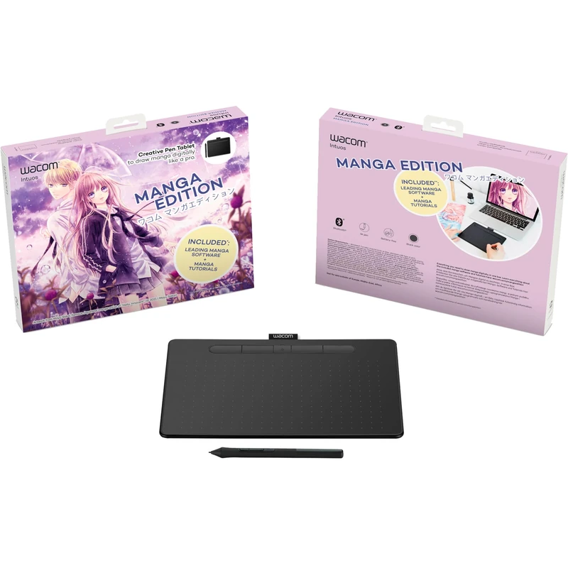 WACOM Intuos S BLT Black - Manga Edition - Image 1