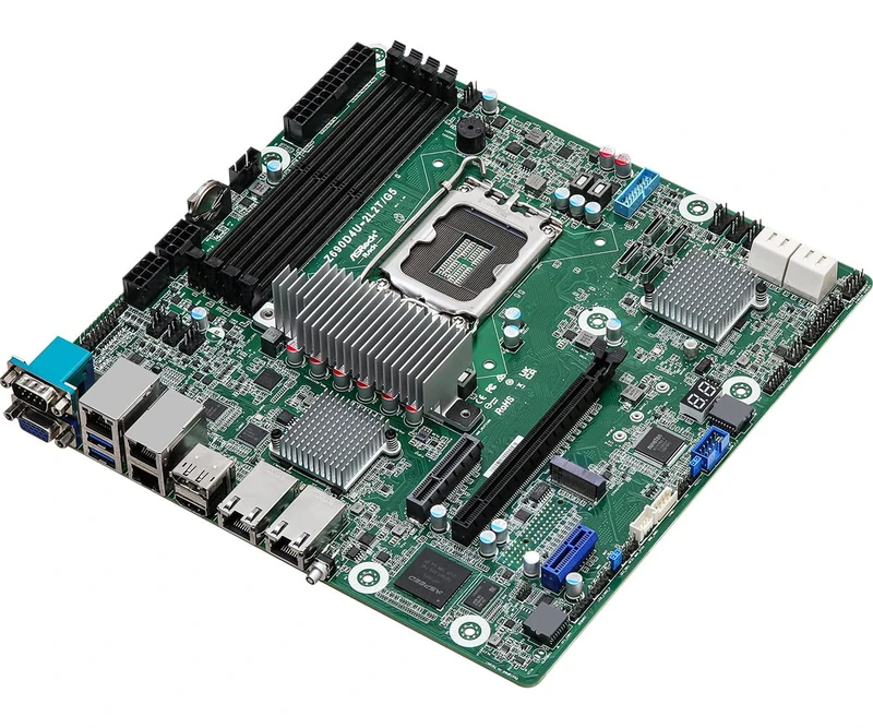 AsRock Rack Z690D4U-2L2T/G5 Micro-ATX Server motherboard Single Socket 12th & 13th Gen Intel® Core™, Pentium® and Celeron® Series Processors (LGA 1700) Z690 Dual 10G LAN PCIe 5.0
