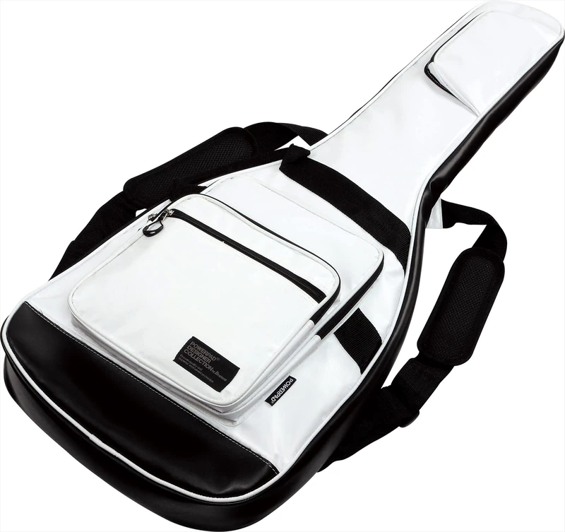 Ibanez IGB571-WH Electric Guitar Gig Bag – Lightweight Soft Case with Padded Interior, Accessory Pocket, Adjustable Shoulder Straps & Durable Outer Material - White