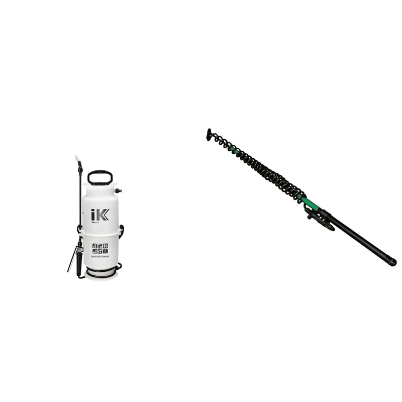 Goizper IK Multi 9 sprayer & MTB83540915 5.4m Telescopic Lance Garden Sprayers, Black, 125 x 9 x 7 cm