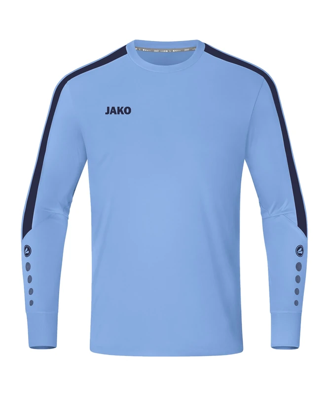 JAKO Power Goalkeeper Jersey Men's SkyBlue/Navy