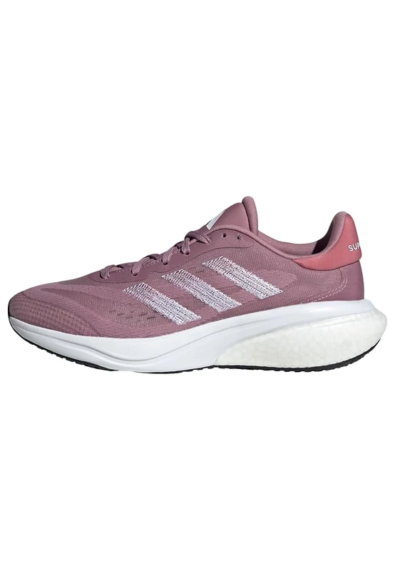 adidas Women's Supernova 3 Running Shoes, Wonder Orchid/Cloud White/Core Black, 4 UK