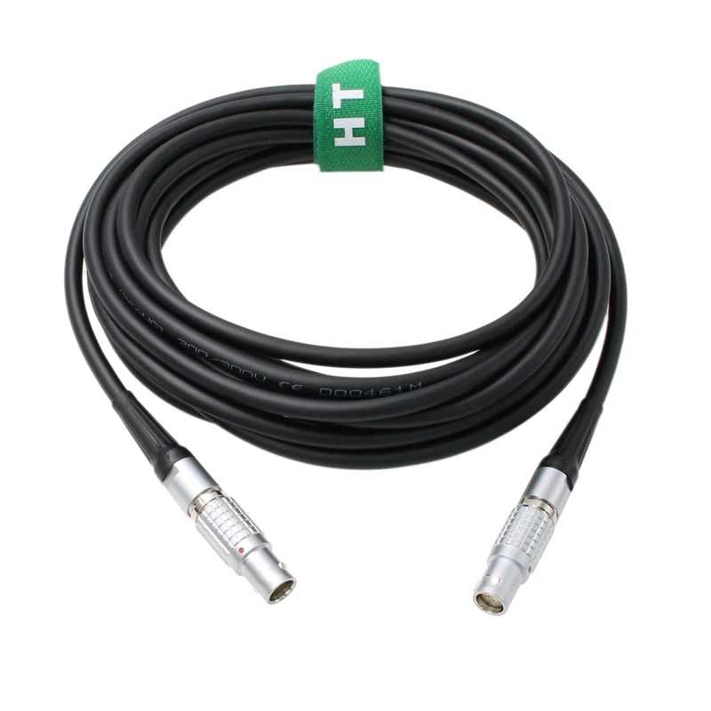 HangTon Control DC Power Cable for DJI Ronin 2 Gimbal to Master Wheels Force Pro 6 Pin Male to Female 14.4V 10M