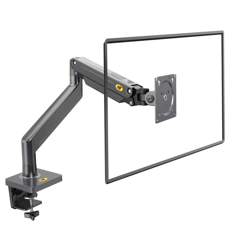 Desk Mount with Gas Spring for 22-40 Inch LCD Screens, VESA 75mm and 100mm up to 15 kg