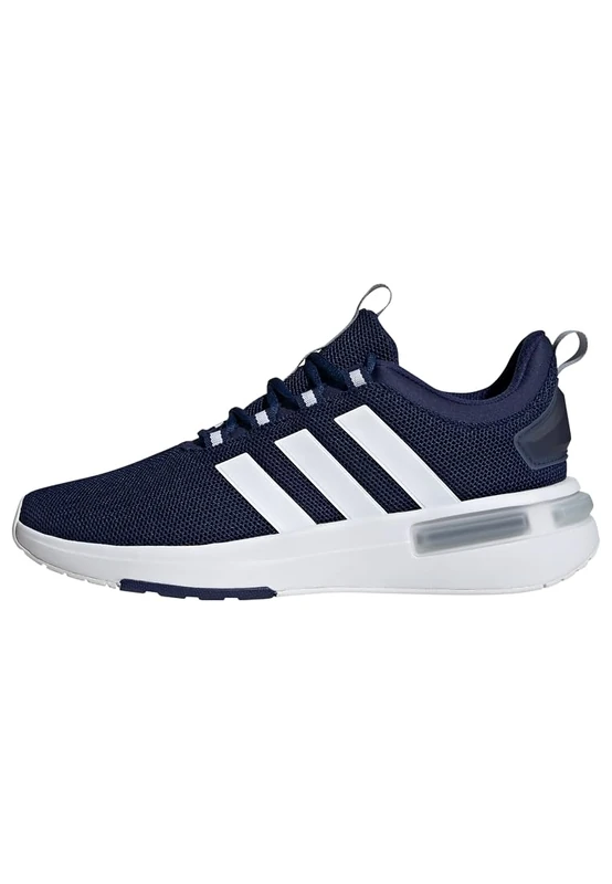 adidas Men's Racer TR23 Shoes, Dark Blue/Cloud White/Halo Silver, 11.5 UK