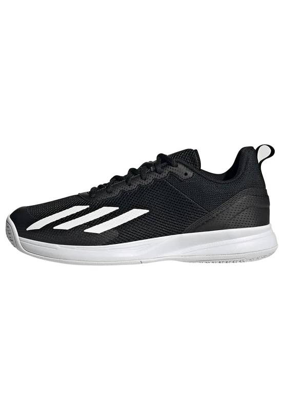 adidas Men's Courtflash Speed Tennis Shoes, Core Black/Cloud White/Matte Silver, 7 UK - Image 1