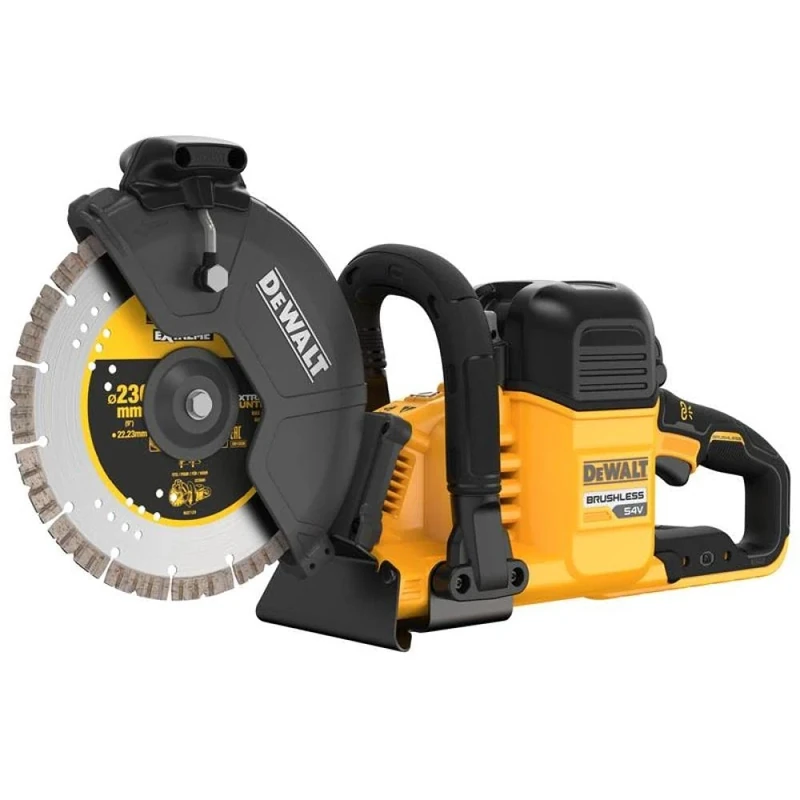 DEWALT DCS691 54v XR Cordless FLEXVOLT Cut Off Saw Disc Cutter 2 x 9ah Li-ion