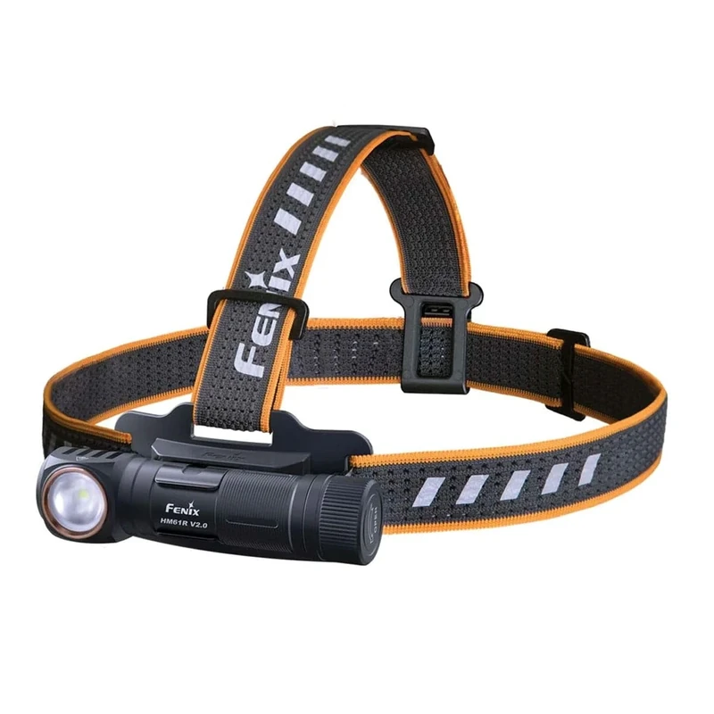 fenix HM61R v2.0, Rechargeable and Removable Work Headtorch/Tasklight with Magnetic Base | 1600 lumens | 162m | 300 Hrs Max | Red Light Mode | Quick Release | Pocket Clip | Magnetic Charging | IP68