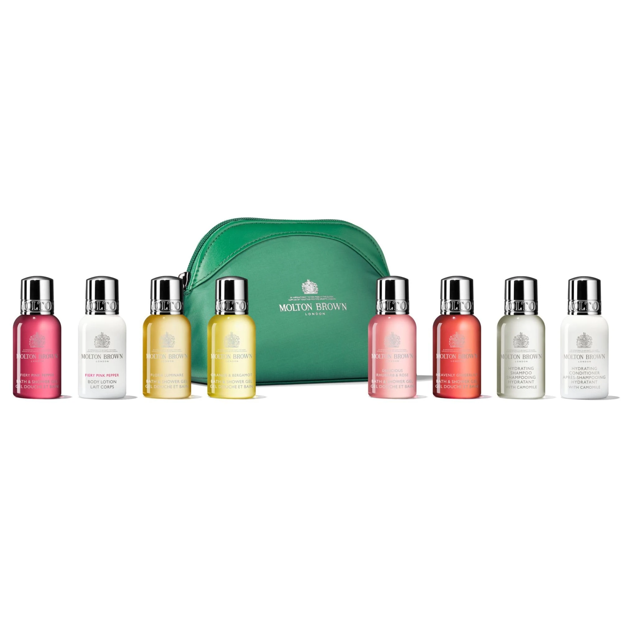 Molton Brown The Elegant Escapist Body & Hair Care Set & Mini Travel Bag