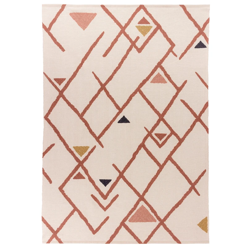furn. Inka Outdoor Rug, Brick, 120 x 170cm - Image 1