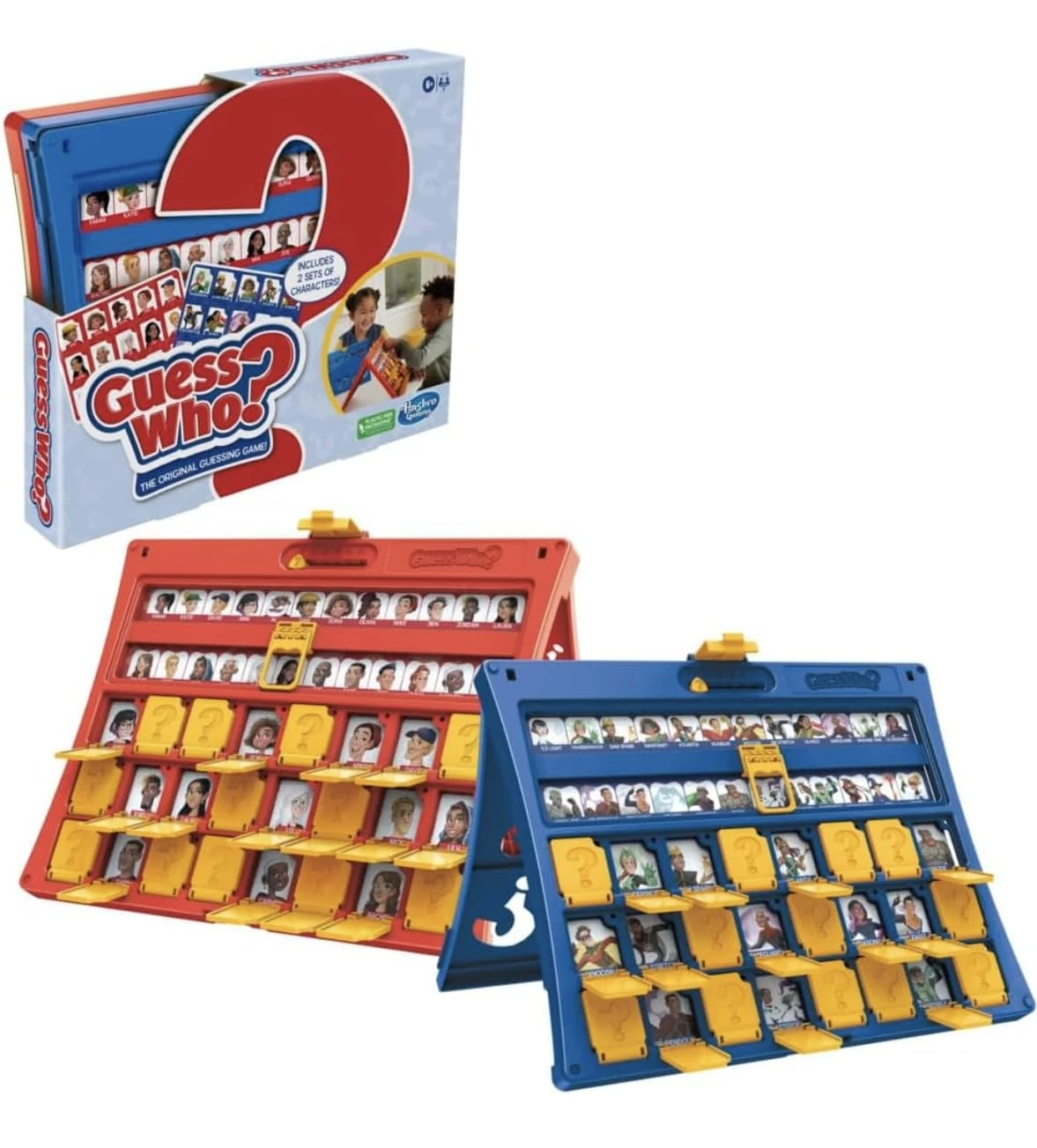 Guess Who?, Board Games for Kids, Fun Family Game for 2 Players, Party Games, Ages 6+